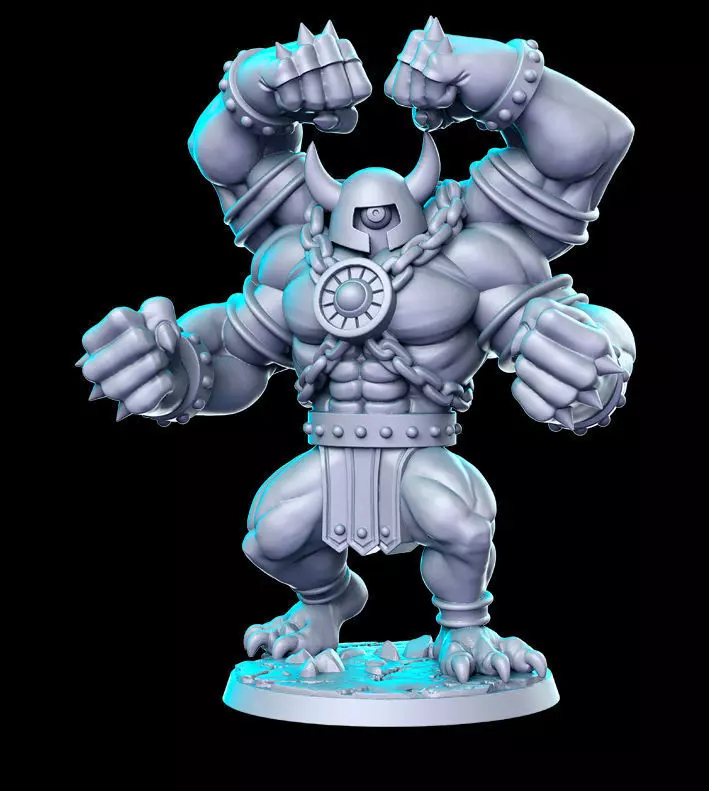Jerkules Dragon Quest Akira Toriyama 32mm Pre-supported 3D print model