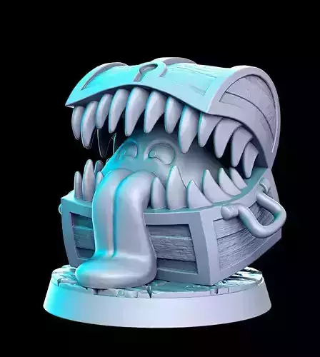 Mimic Dragon Quest Akira Toriyama 32mm Pre-supported 3D print model