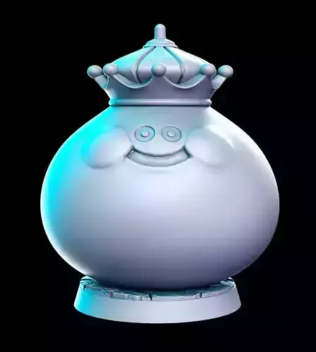 King Slime Dragon Quest Akira Toriyama 32mm Pre-supported
