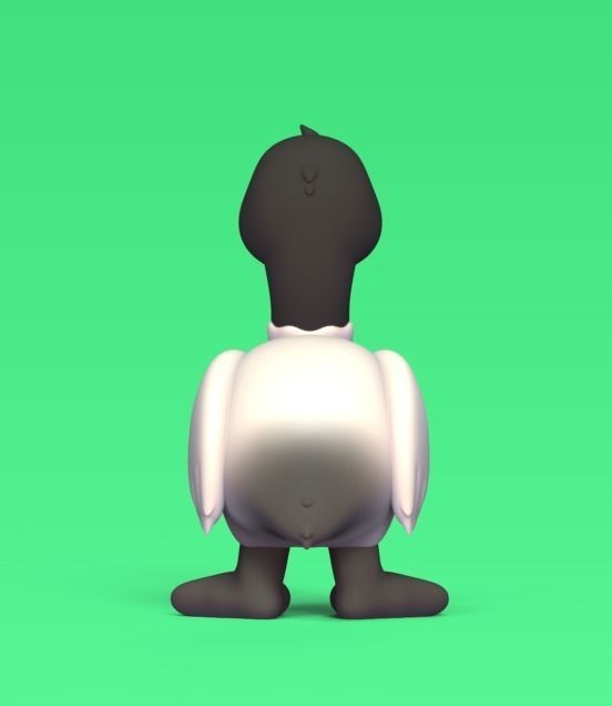 Ibis Bird 3D print model_3