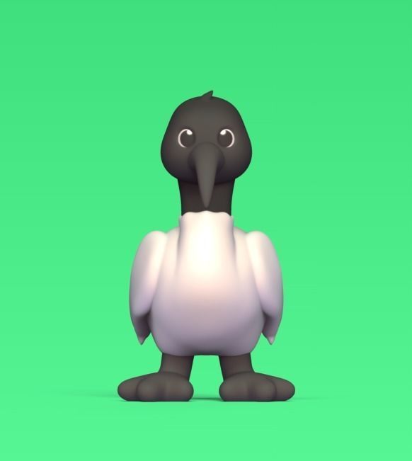 Ibis Bird 3D print model_1