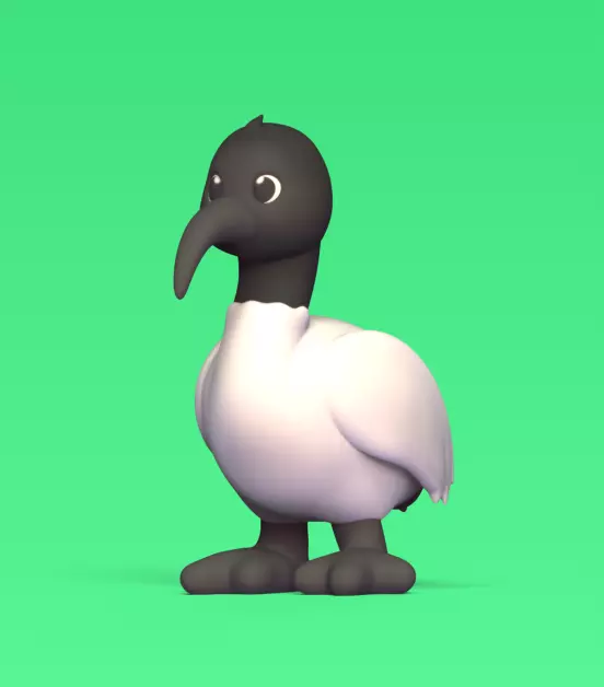 Ibis Bird 3D print model_0