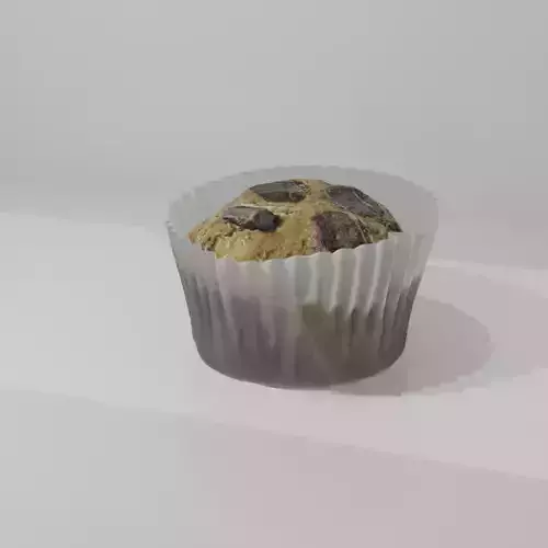 Chocolate chunks Muffin Cupcake