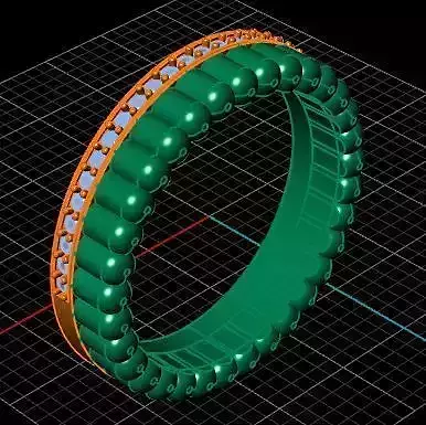  Wedding Engagement Women Ring 3D print model