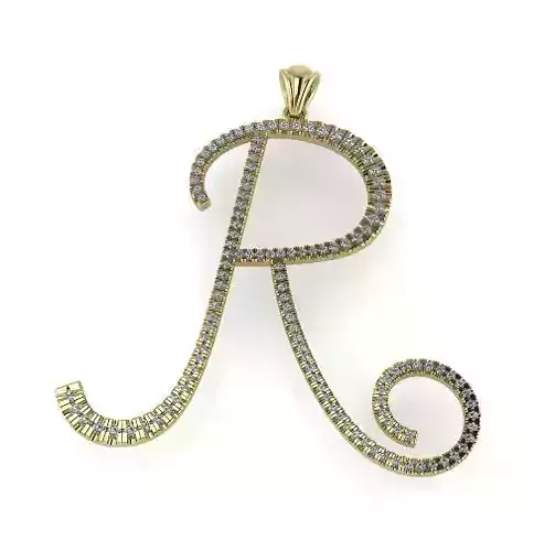 Pendant Letter R Model 3815