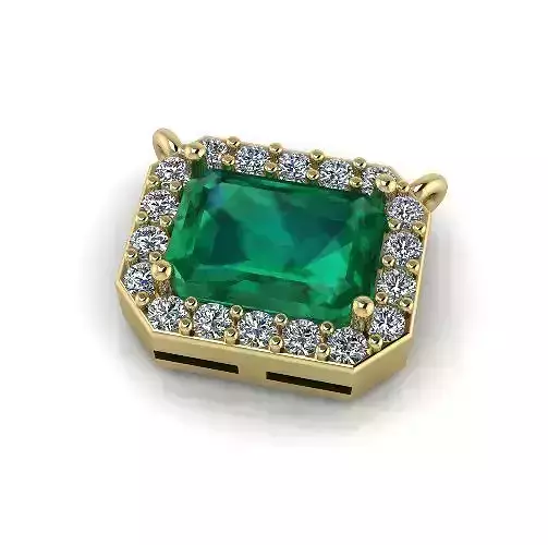 Pendant Emerald Model 3814