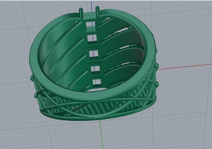 Ring Model 3811 3D print model_4