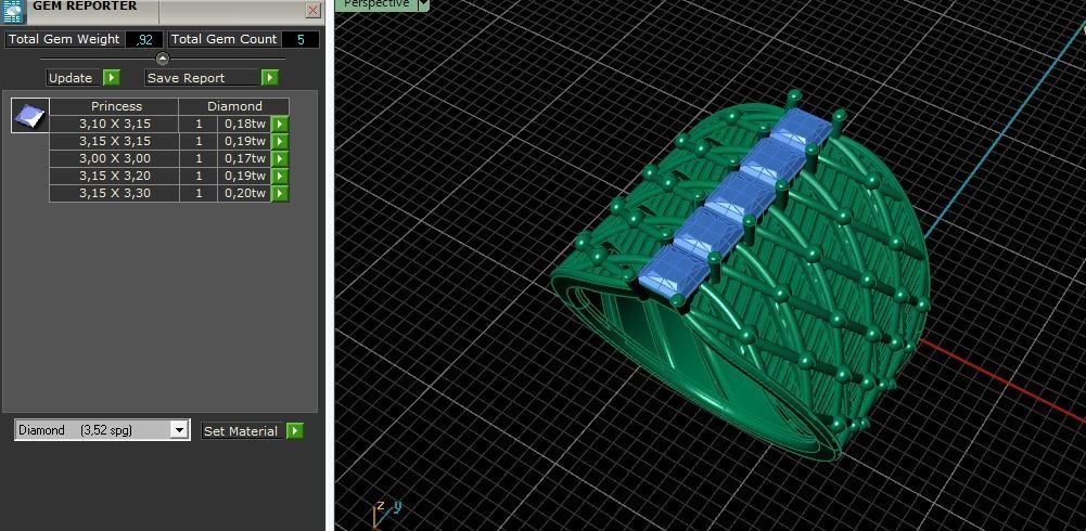 Ring Model 3811 3D print model_9