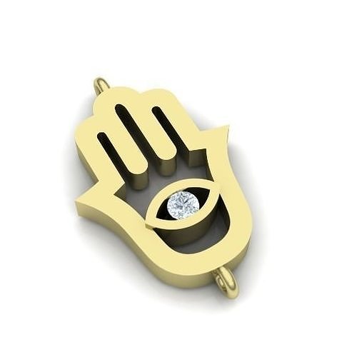 Hamsa pendant Model 3807 3D print model