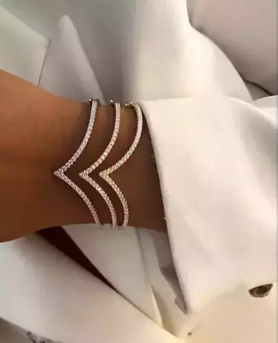 V Bracelet size16 Model 3800