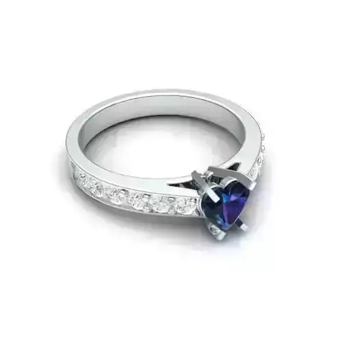 Engagement halo rings Model 3798