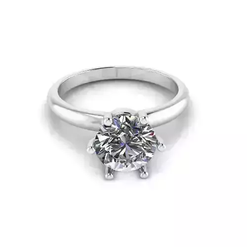 Engagement halo rings Model 3777