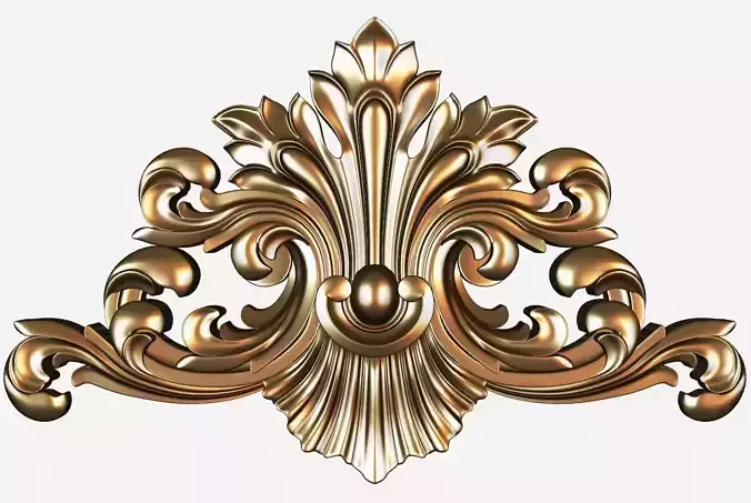 Carved decor model for cnc 15