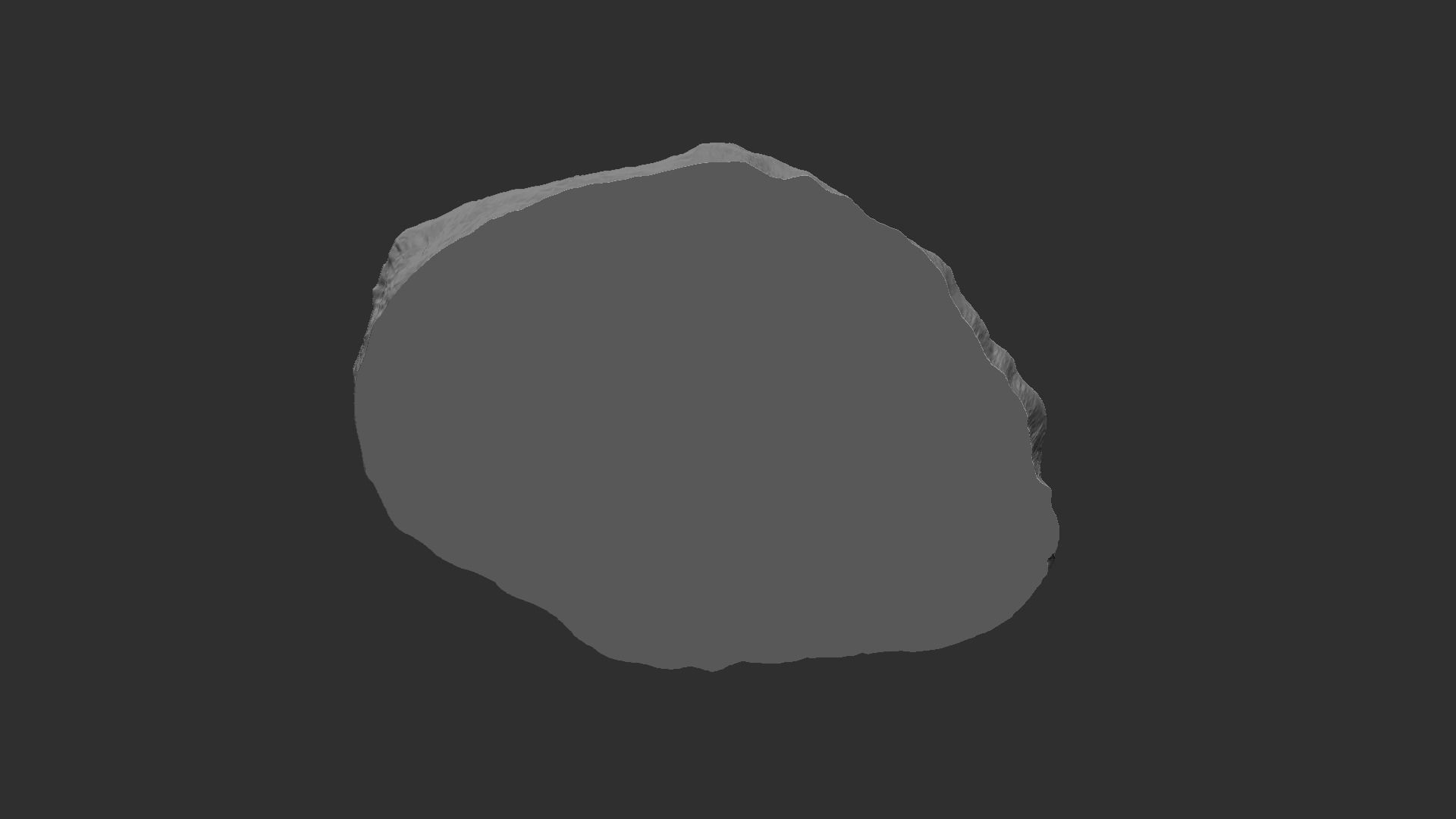 Trilobite Mineral Fossile - Realistic Printable and Keychain 3D print model_4