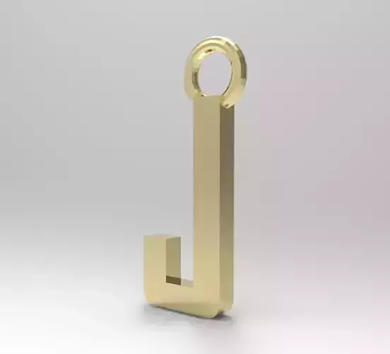 ALPHABET LATTER J PENDANT