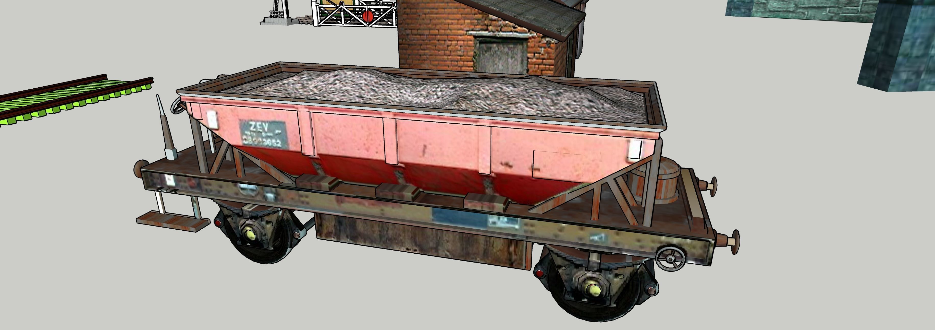 Train 3D model Collection 3D model_5
