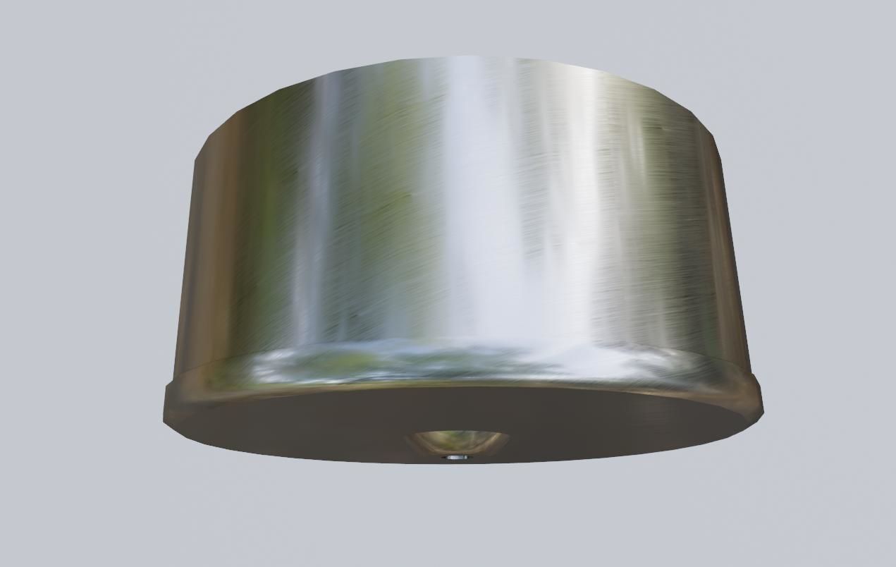 Public Toilet Paper Dispenser - Dispensador de Papel Higienico Low-poly 3D model_11