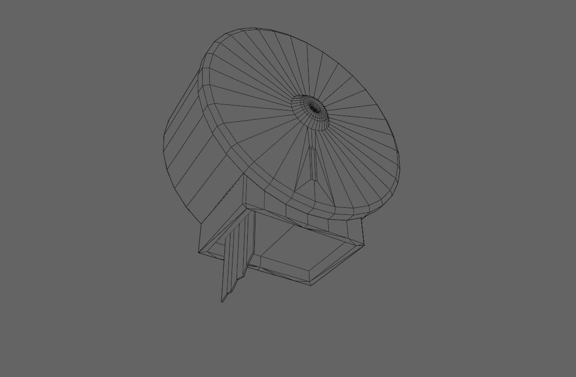 Public Toilet Paper Dispenser - Dispensador de Papel Higienico Low-poly 3D model_18