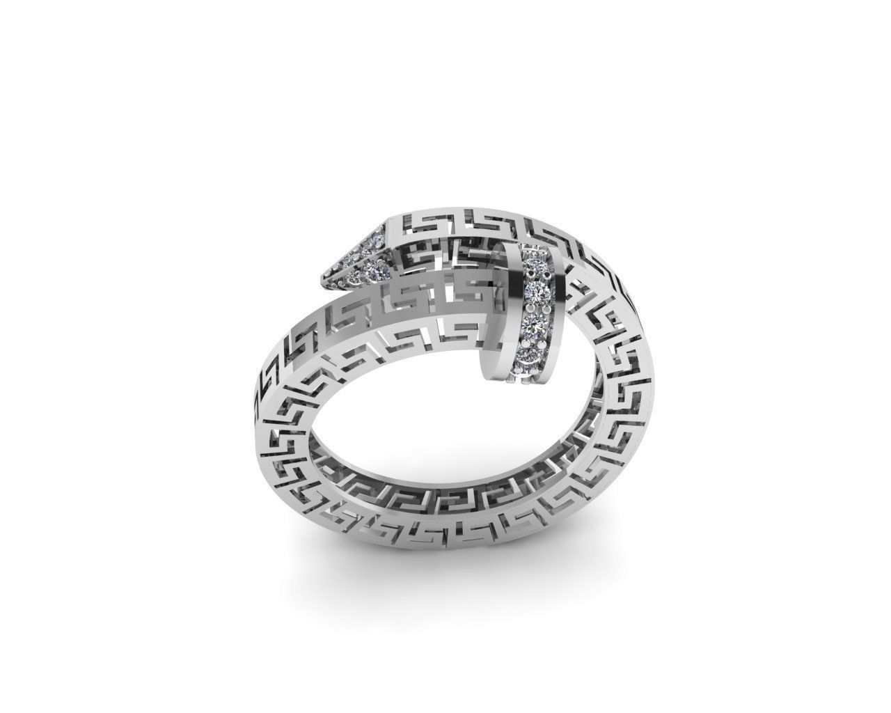 Nail Rings 3D print model_1