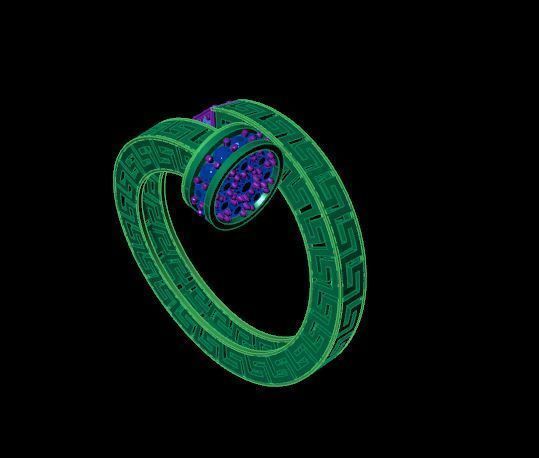 Nail Rings 3D print model_2