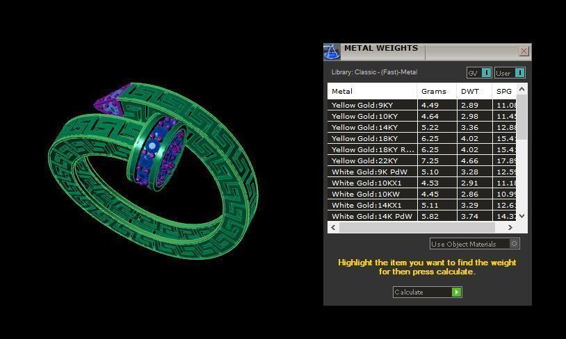 Nail Rings 3D print model_4
