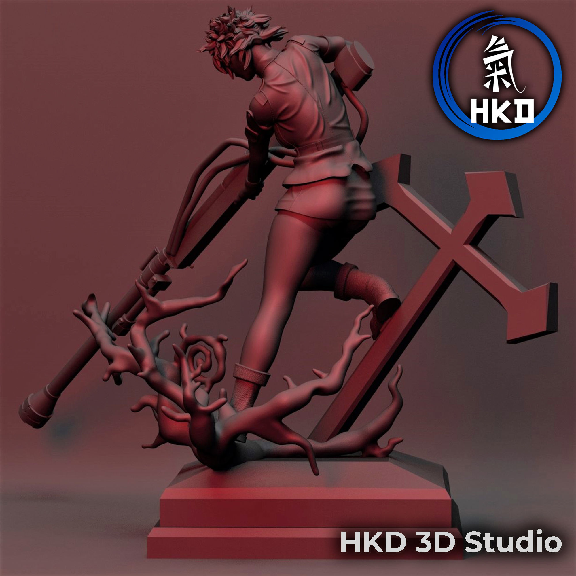 Seras Victoria HellSing  3D print model_2