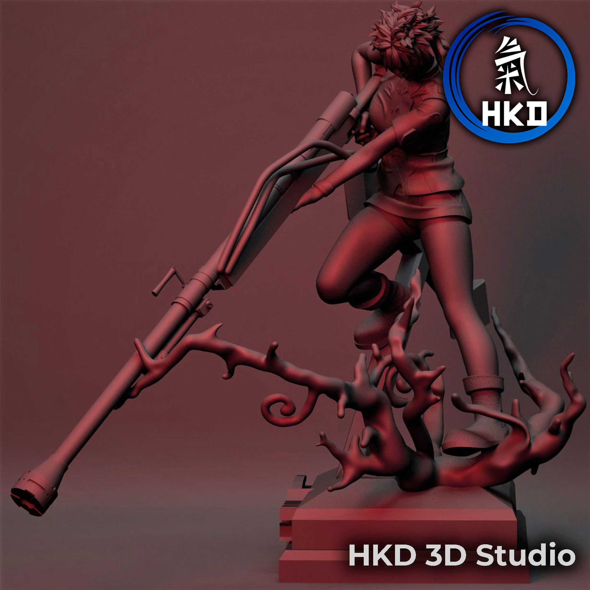 Seras Victoria HellSing  3D print model_6