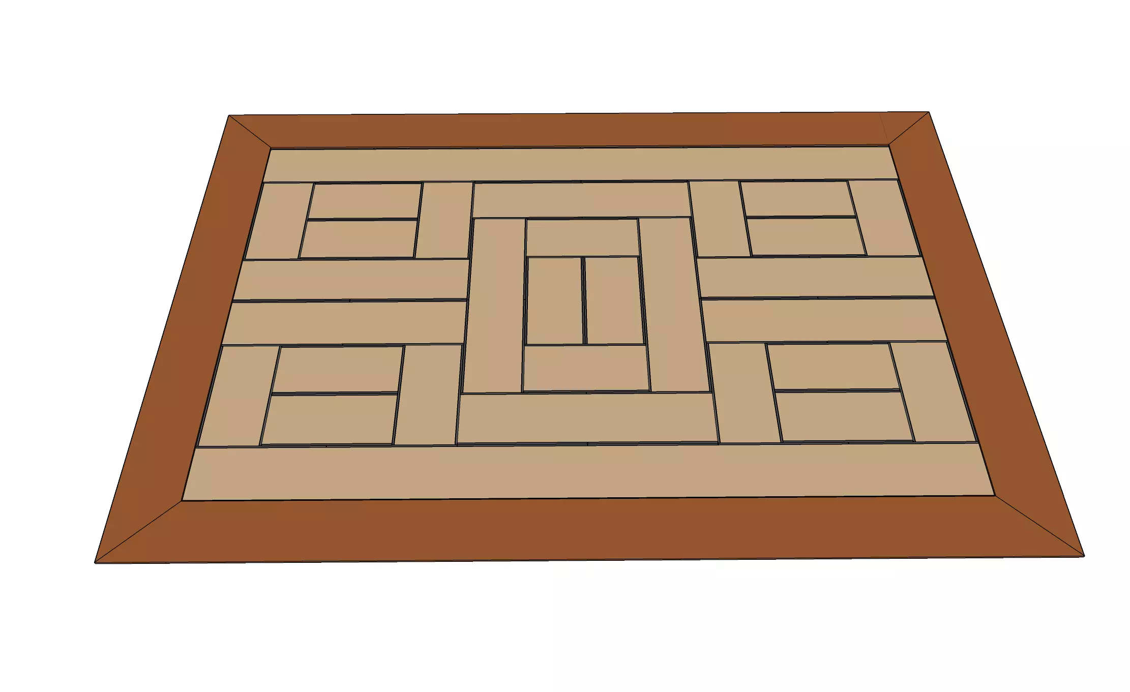 MODULAR - JAPANSE HALL - 04 Free 3D model