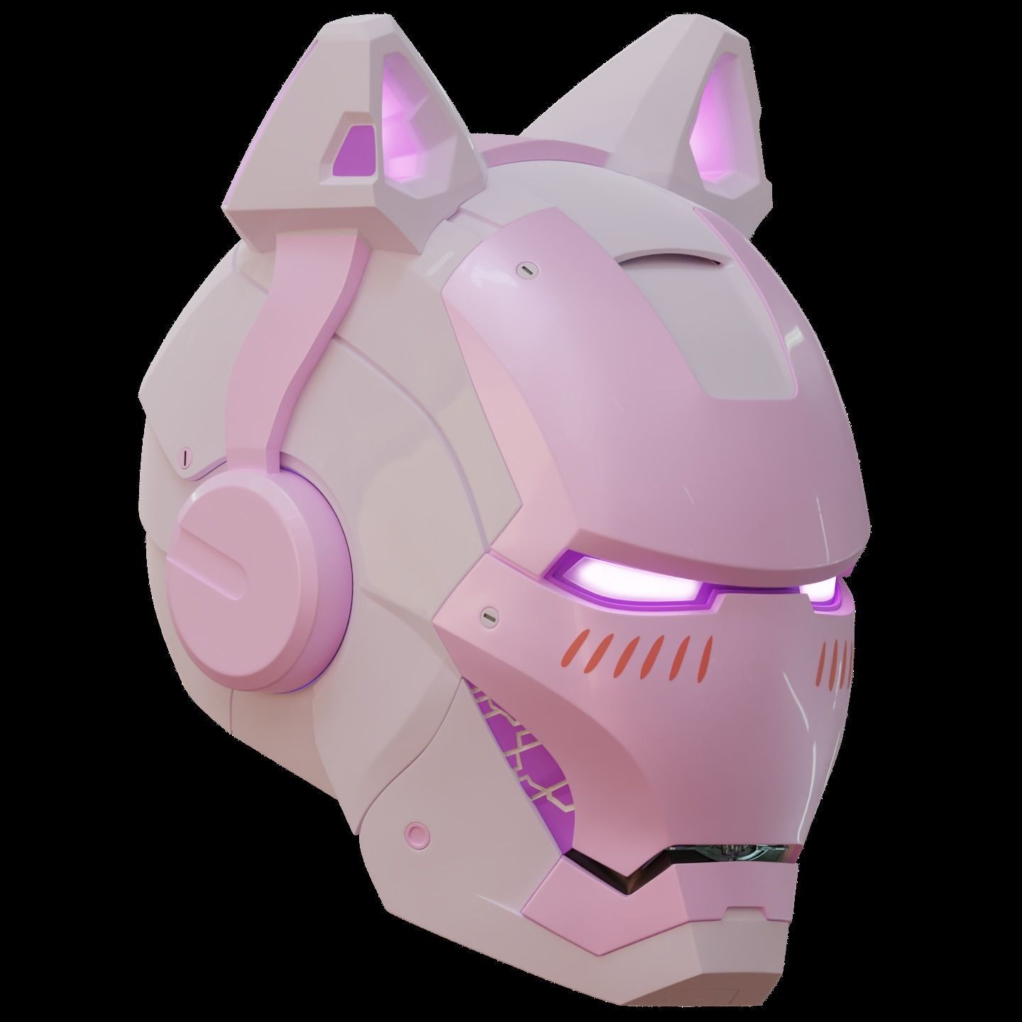 Iron man 2 3  helmet print full inner details and motorization  3D print model_33