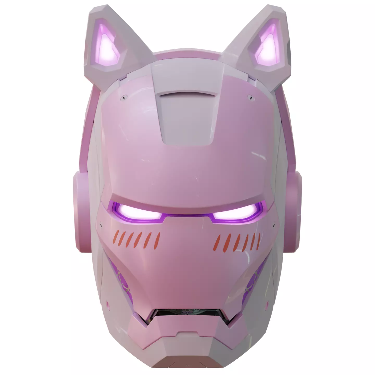 Iron man 2 3  helmet print full inner details and motorization  3D print model_0