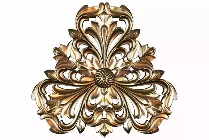 Carved decor model for cnc 16