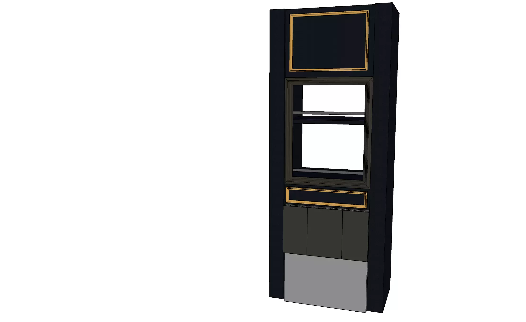 MODULAR - bar counter - 04 Free 3D model