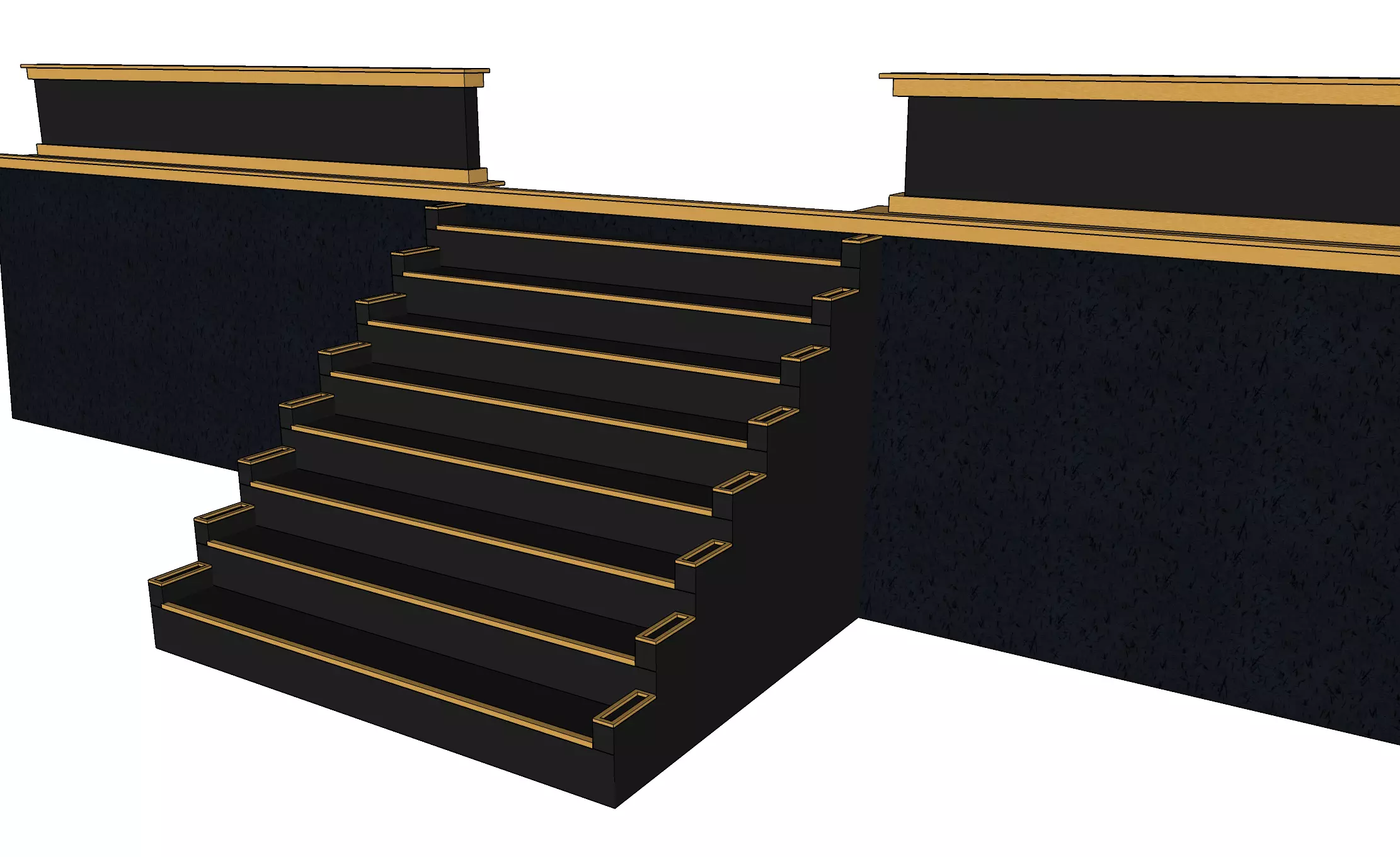 MODULAR - STAIRS BAR - 02 Free 3D model