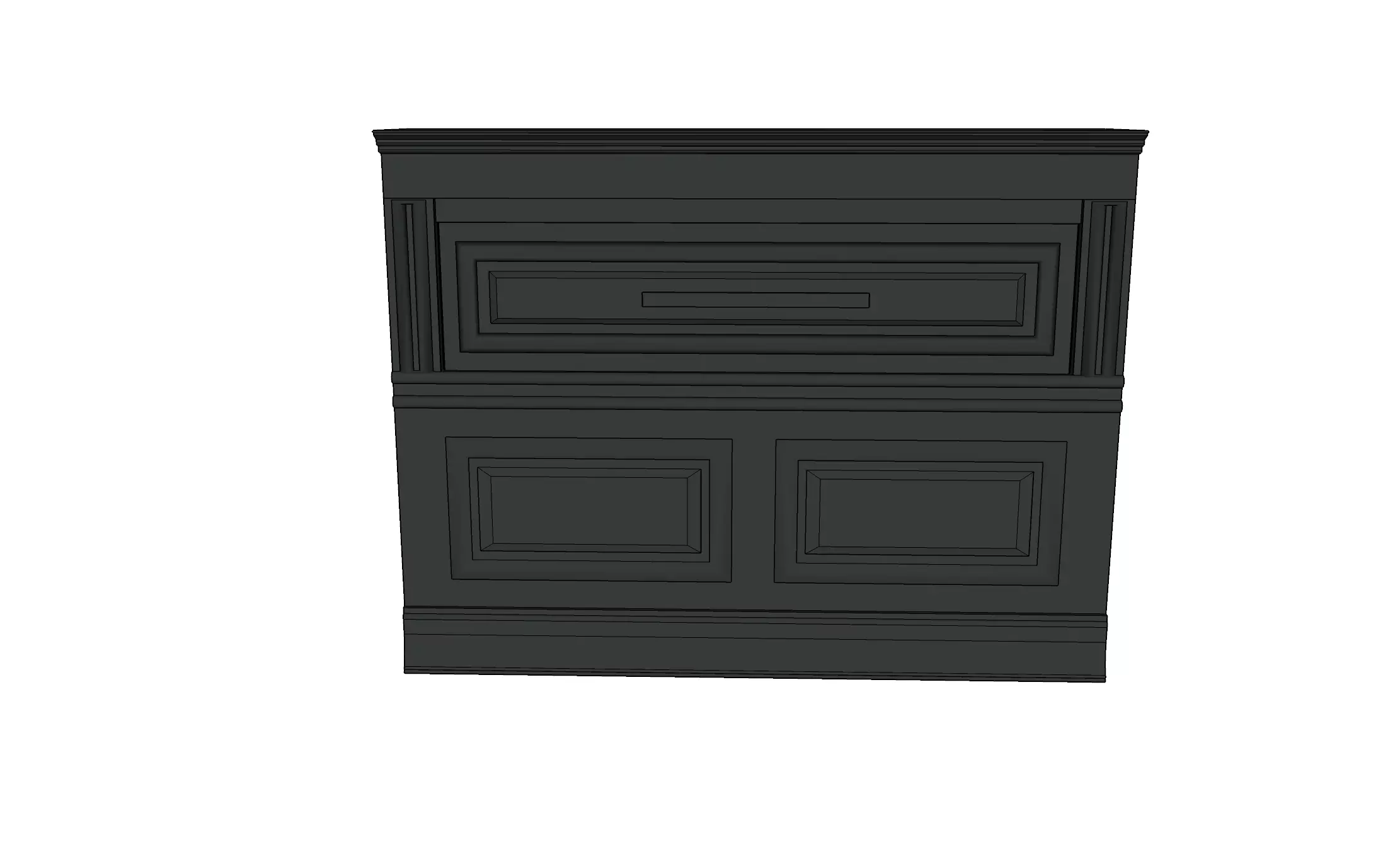 MODULAR - WALL DRAWER - 01 Free 3D model