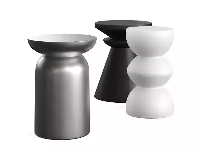 three side table by laredout