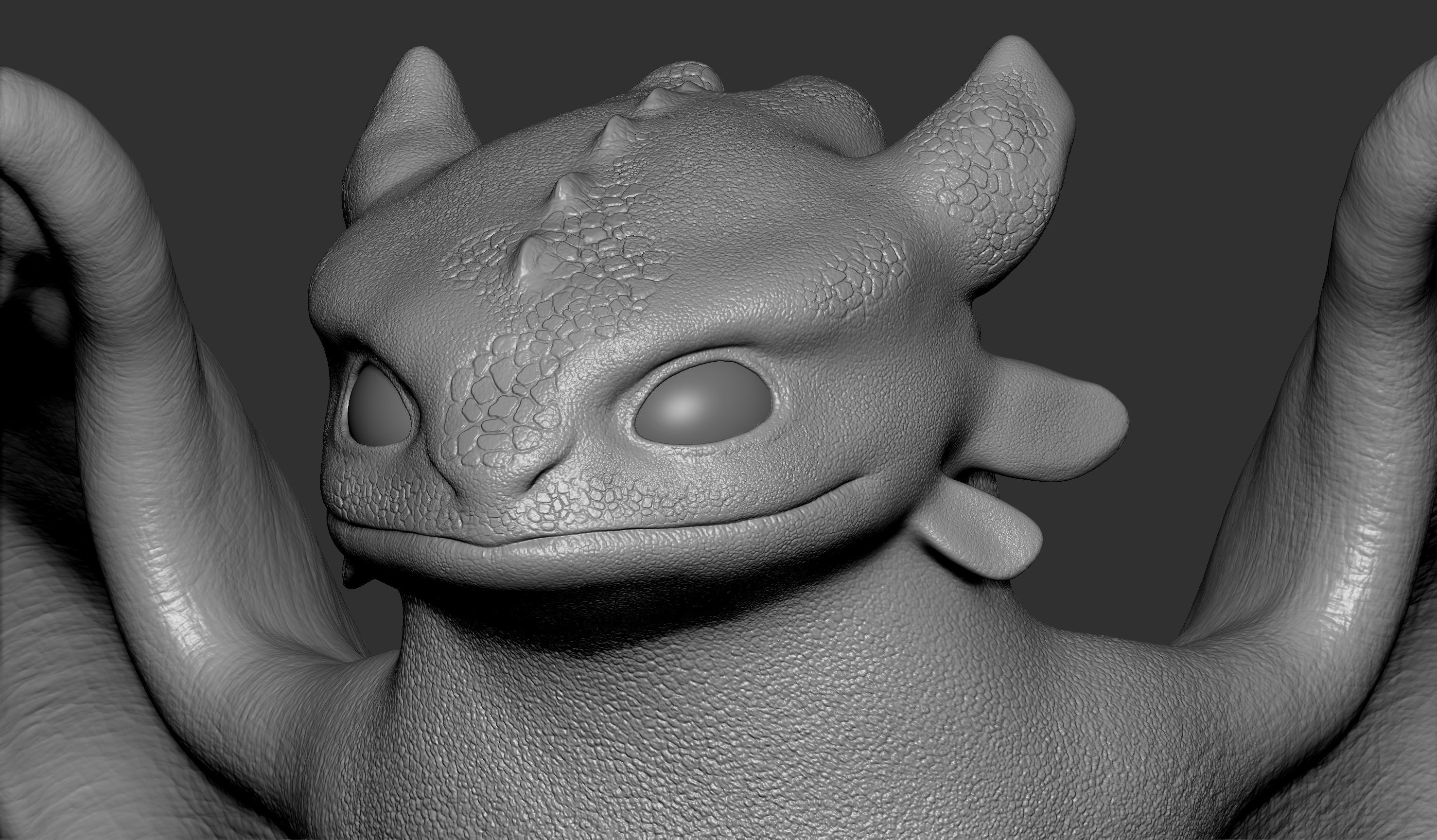 Toothless - How to train your dragon 3D print model_5