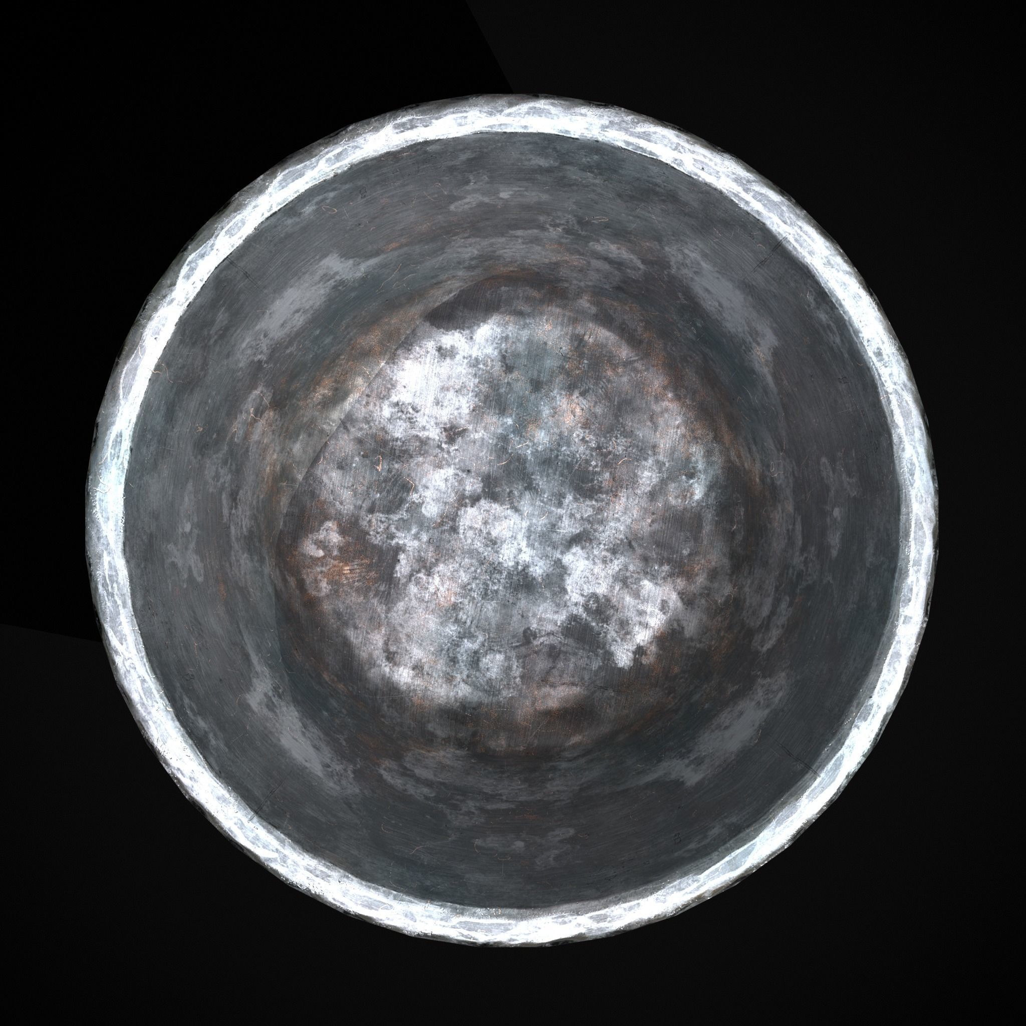 Jelling Beaker Chalice of Thyra Low-poly 3D model_7