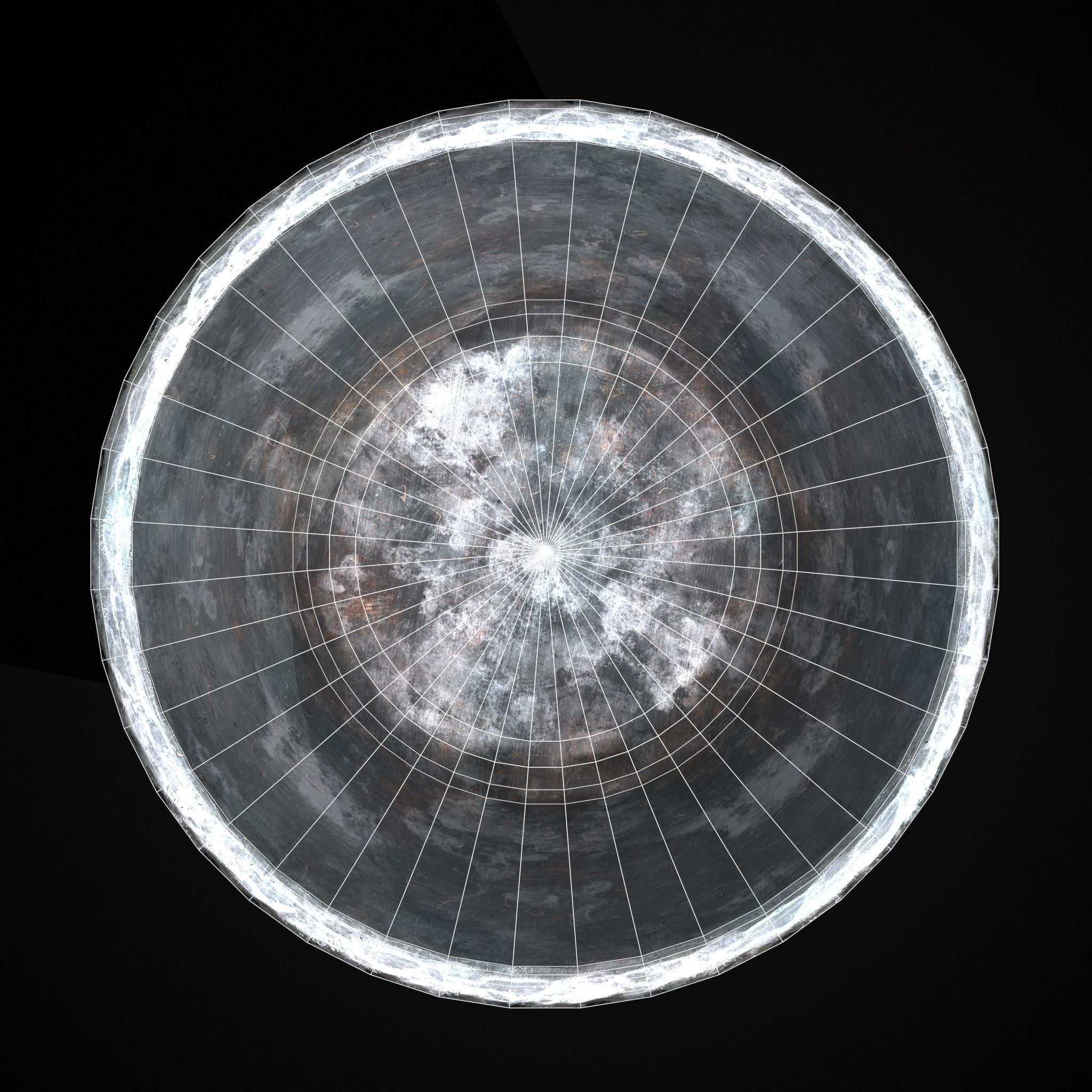 Jelling Beaker Chalice of Thyra Low-poly 3D model_8