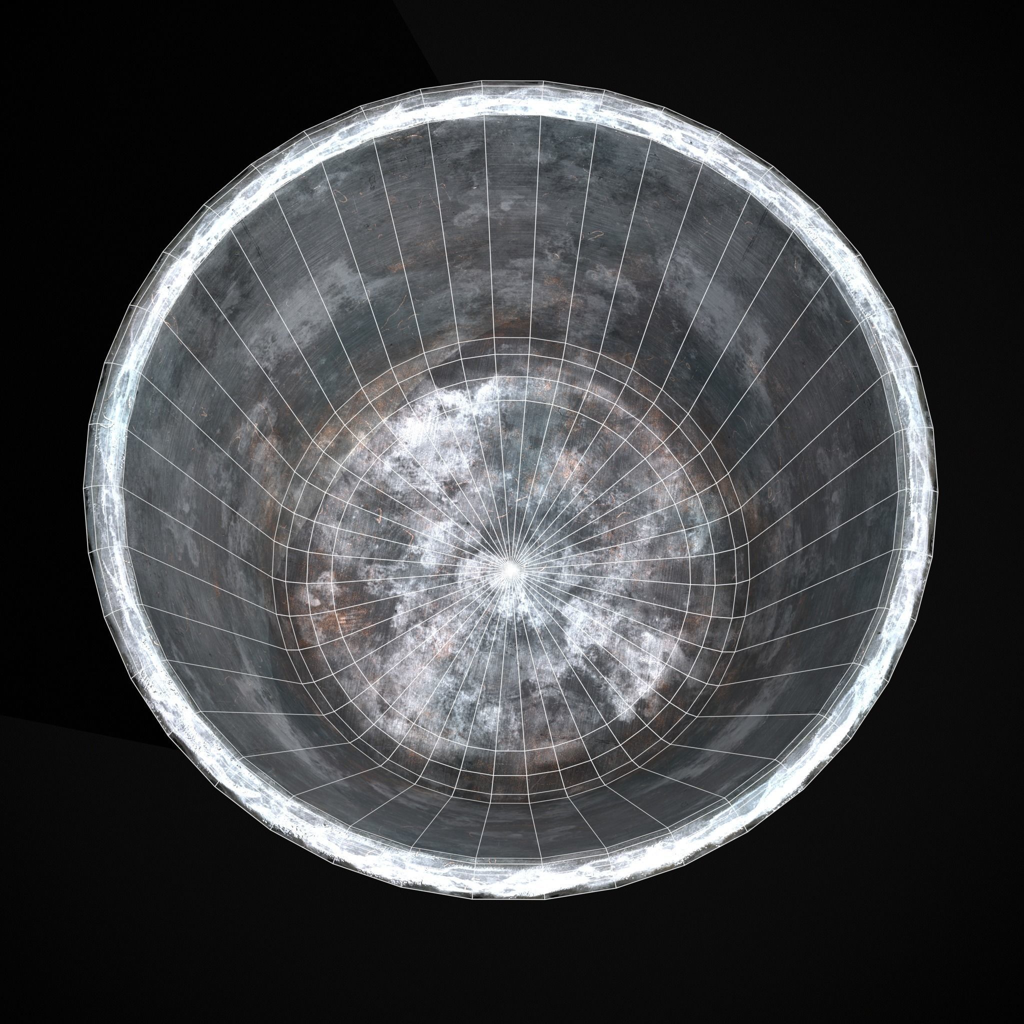 Jelling Beaker Chalice of Thyra Low-poly 3D model_6