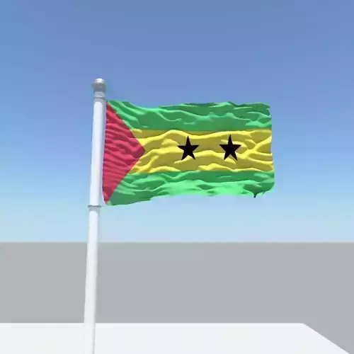 Sao Tome and Principe flag