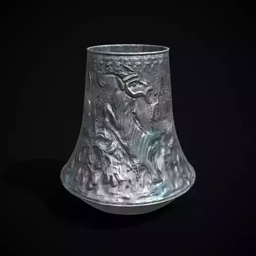 Elamite Silver Vessel