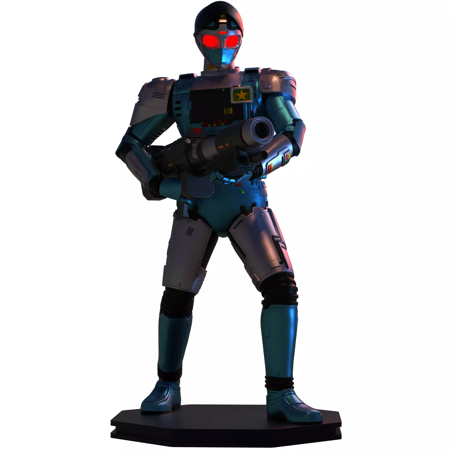 Kidou Keiji Jiban 3D print model
