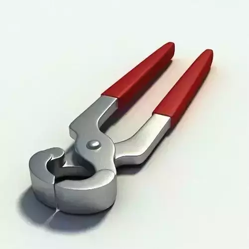 Pincers pliers with handles 3D model