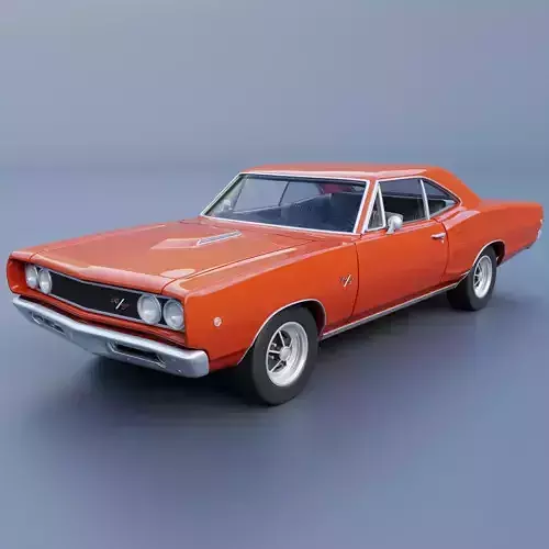 Dodge Coronet 1968 3D print model