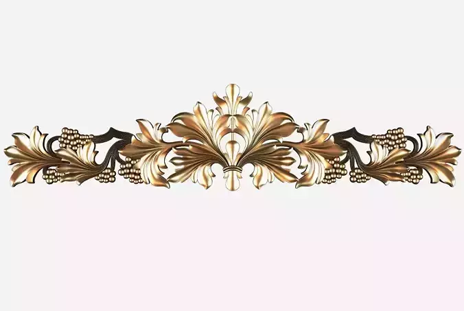Carved decor model for cnc 17