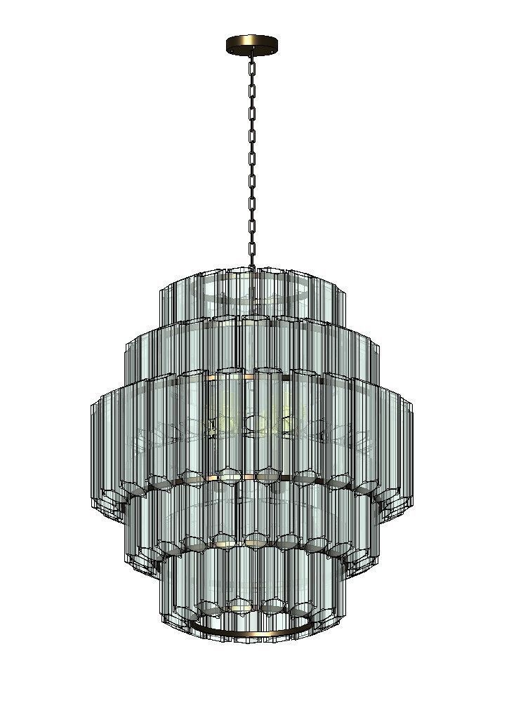 Vittoria Chandelier 3D model_1