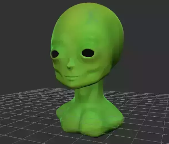 Bizarre Alien Sculpt