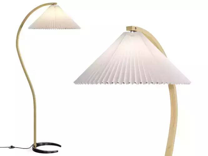 Timberline floor lamp by Gubi