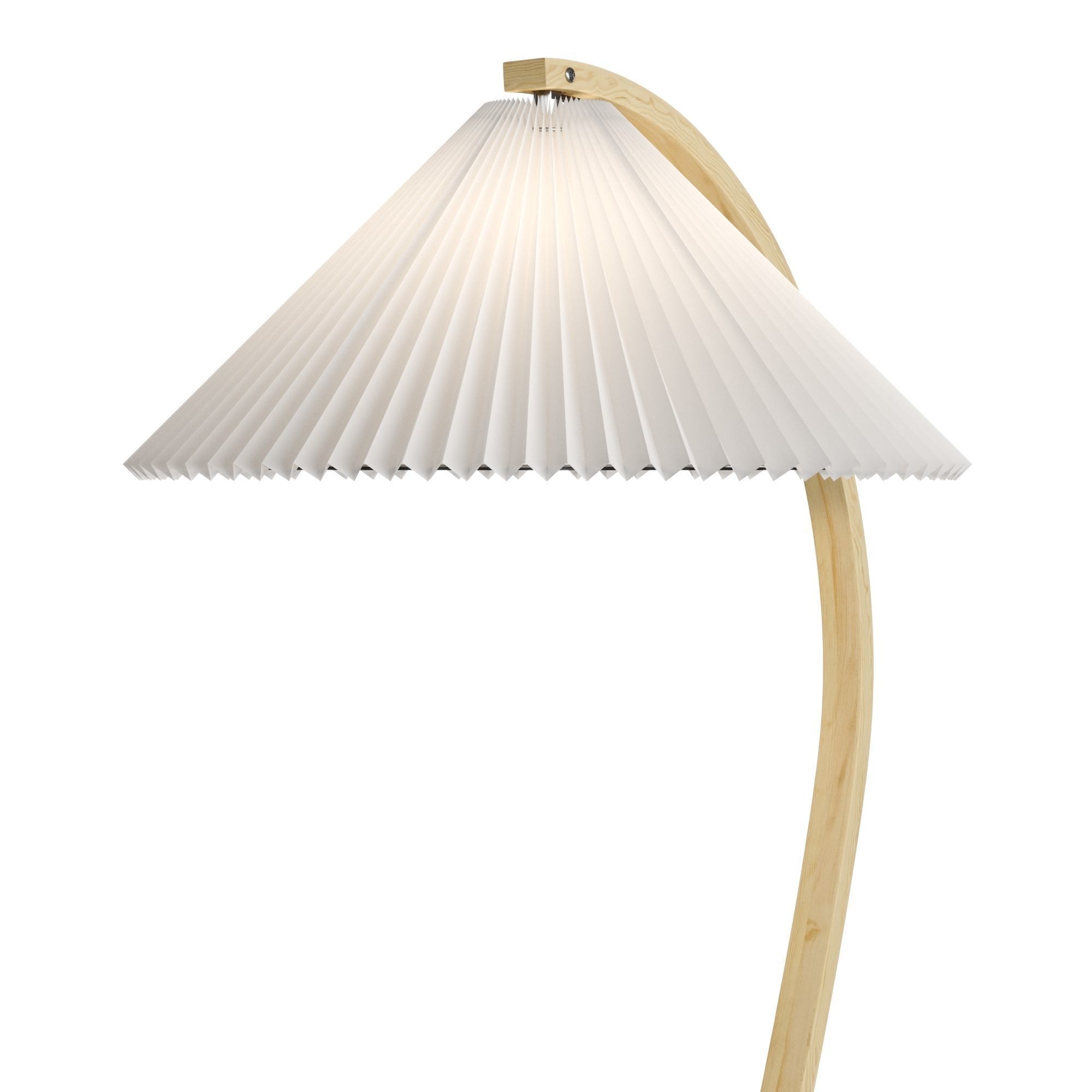 Timberline floor lamp by Gubi 3D model_3