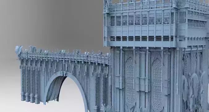 Drake Cathedral tower Bridge